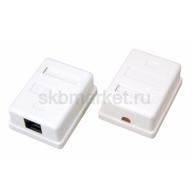 Компьютерная розетка 1 RJ-45  CAT5e   PROCONNECT Компьютерная розетка 1 RJ-45  CAT5e   PROCONNECT