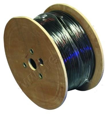 REXANT Кабель витая пара U/UTP, категория 5e, PE, 4PR, 24AWG, внешний, черный, с тросом, 305 м REXANT Кабель витая пара U/UTP, категория 5e, PE, 4PR, 24AWG, внешний, черный, с тросом, 305 м