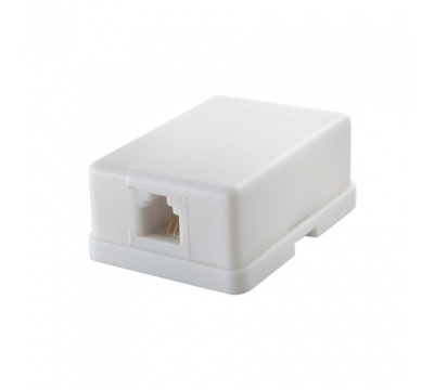 Телефонная розетка - 1 6P-4C КВАДРАТ  REXANT Телефонная розетка - 1 6P-4C КВАДРАТ  REXANT