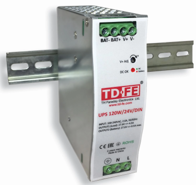UPS 120W/24V/DIN UPS 120W/24V/DIN