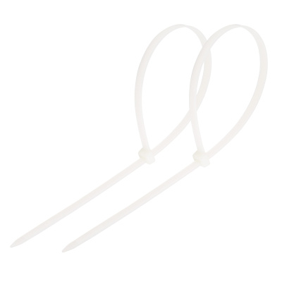 Стяжка нейлоновая 250x3,6 мм, белая (упак. 500 шт.) REXANT