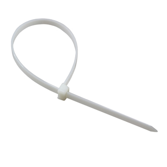 Хомут-стяжка кабельная нейлоновая REXANT 600 x7,6 мм, белая, упаковка 100 шт.