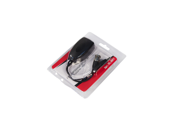 Приемопередатчик пассивный + питание AHD, CVI, TVI (комплект 2 шт) REXANT